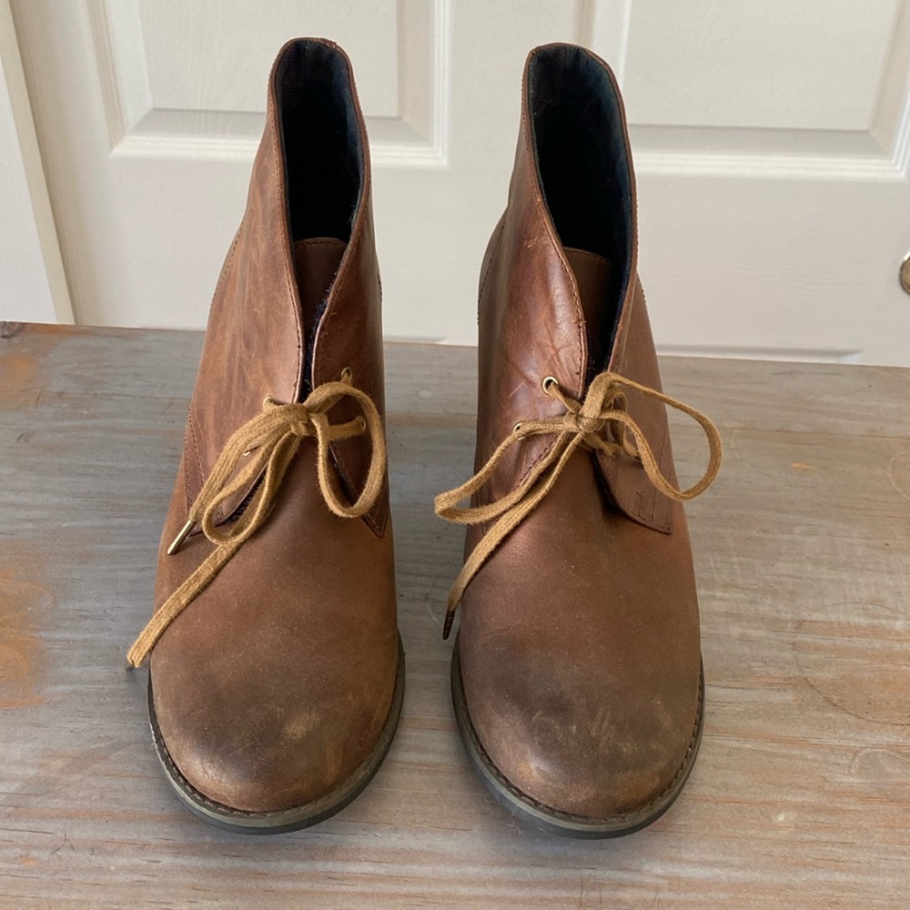 Indigo Booties Size 10.5